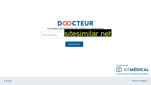 doocteur.fr alternative sites