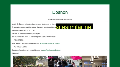 dosnon.fr alternative sites