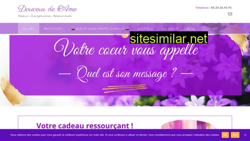 douceurdelame.fr alternative sites
