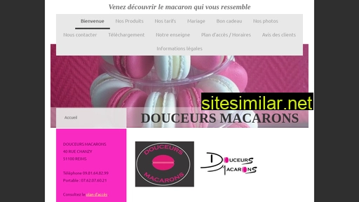 douceursmacarons.fr alternative sites