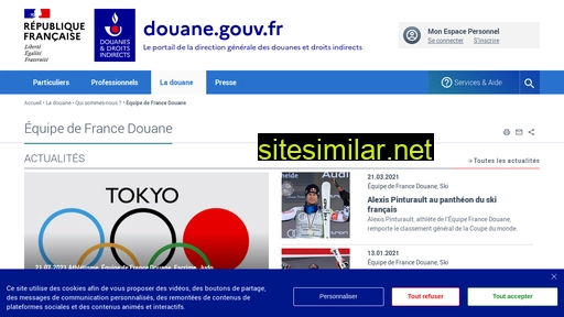 douane.gouv.fr alternative sites