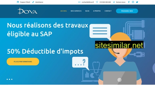 dova.fr alternative sites
