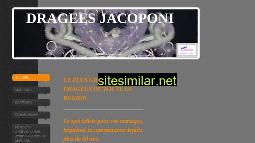 dragees-jacoponi.fr alternative sites