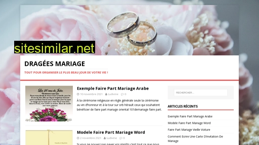 dragees-mariage.fr alternative sites