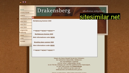 Drakensberg similar sites