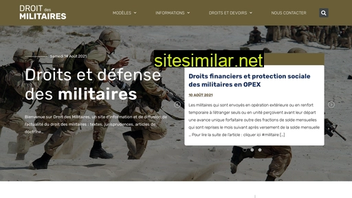 droitdesmilitaires.fr alternative sites