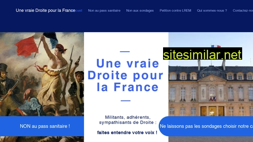 droitepourlafrance.fr alternative sites