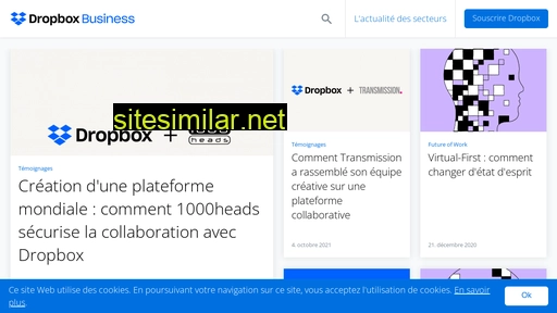 dropboxbusinessblog.fr alternative sites
