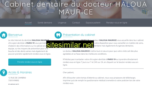 dr-haloua-maurice.chirurgiens-dentistes.fr alternative sites