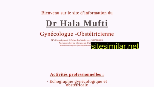 dr-mufti.fr alternative sites
