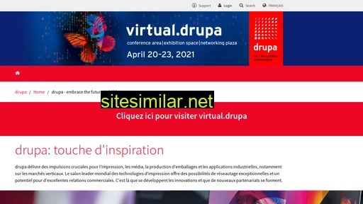 drupa.fr alternative sites