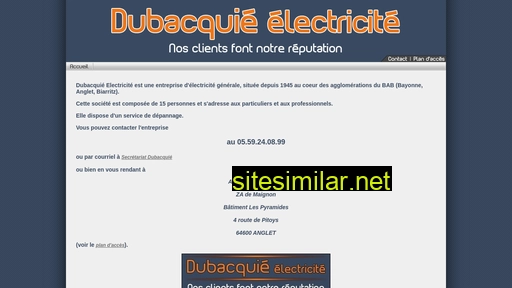 dubacquie.fr alternative sites