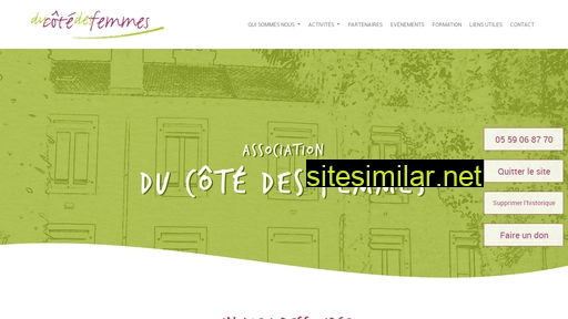 ducotedesfemmes64.fr alternative sites