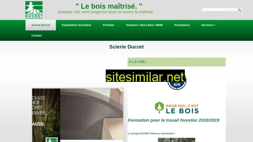 ducret-bois.fr alternative sites