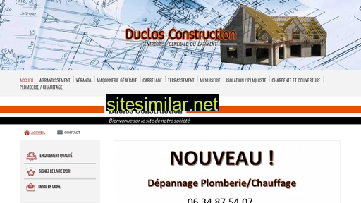 Duclos-construction similar sites
