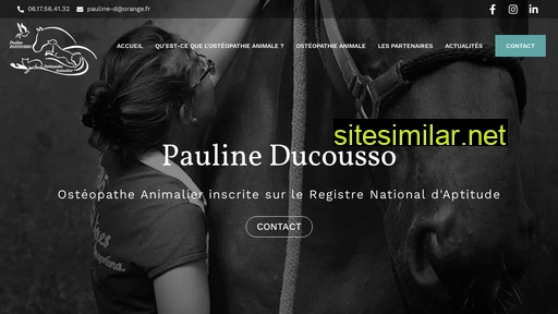 ducousso-osteoanimalier.fr alternative sites