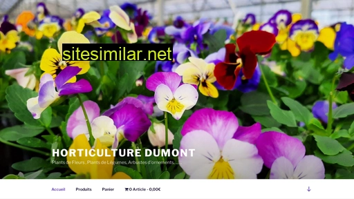 dumonthorticulture.fr alternative sites