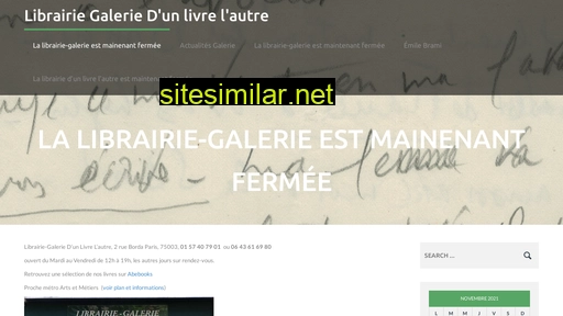 dunlivrelautre.fr alternative sites