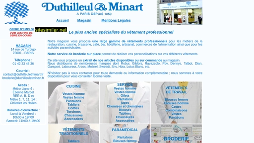 duthilleuletminart.fr alternative sites