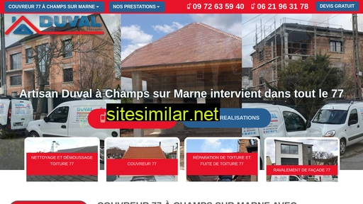 duval-toiture.fr alternative sites