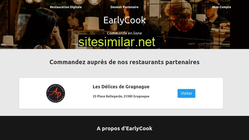 earlycook.fr alternative sites