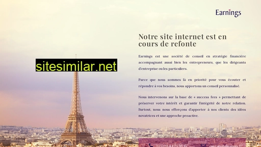 earnings.fr alternative sites