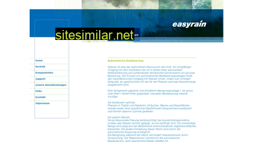 easyrain.fr alternative sites