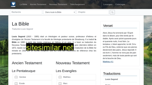ebible.fr alternative sites