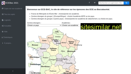 ecebac.fr alternative sites