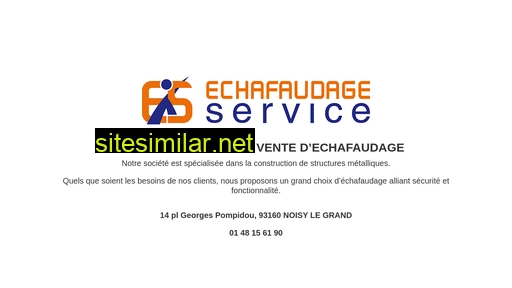 Echafaudage-service similar sites
