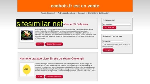 ecobois.fr alternative sites