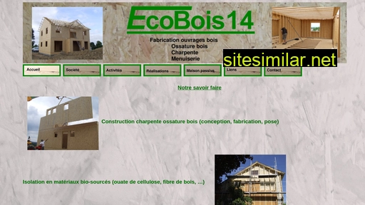 ecobois14.fr alternative sites