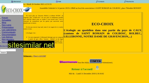 ecochoix.free.fr alternative sites