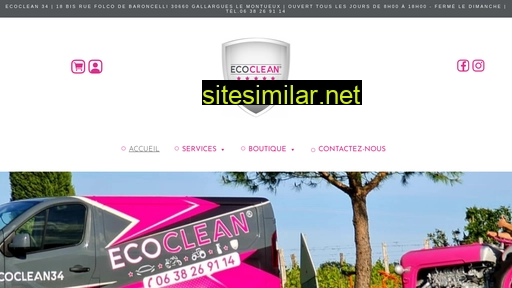 ecoclean34.fr alternative sites