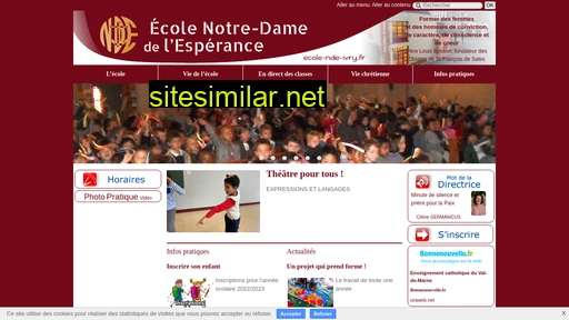 ecole-nde-ivry.fr alternative sites