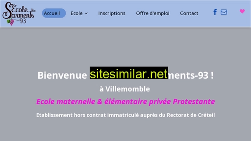ecolelessarments.fr alternative sites