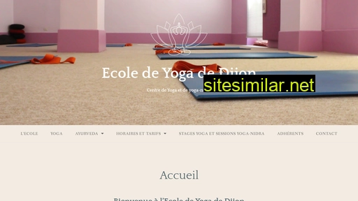 ecoleyogadijon.fr alternative sites