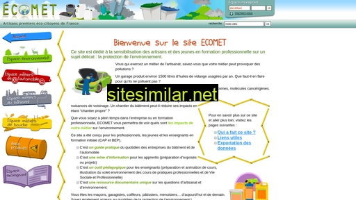 ecomet.fr alternative sites