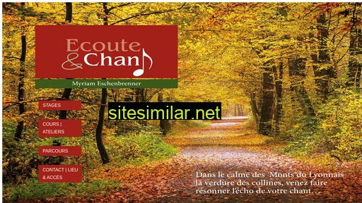 ecouteetchant.fr alternative sites