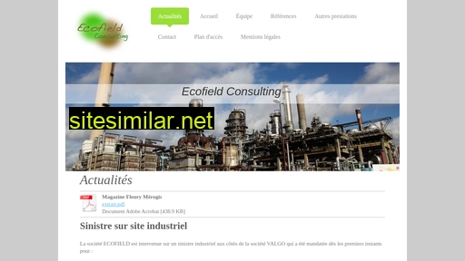 ecofield-consulting.fr alternative sites
