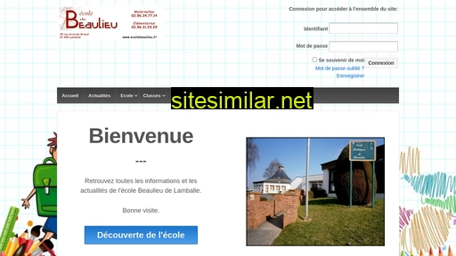 ecolebeaulieu.fr alternative sites