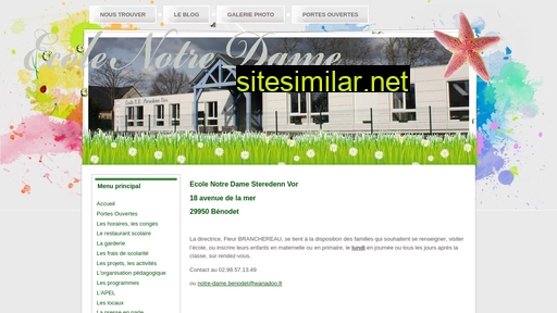 ecolebenodet.fr alternative sites