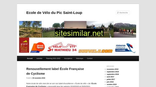 ecoledevelodupicsaintloup.fr alternative sites