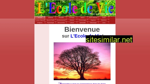 ecoledevie.fr alternative sites