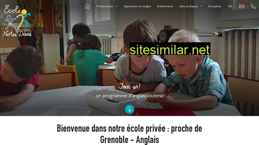 ecolenotredame-uriage.fr alternative sites