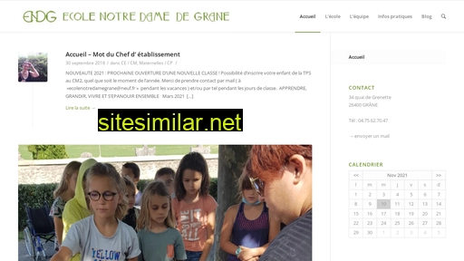 ecolenotredamedegrane.fr alternative sites