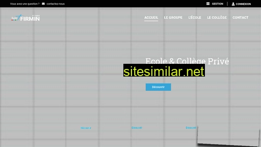 ecole-college-saintfirmin.fr alternative sites