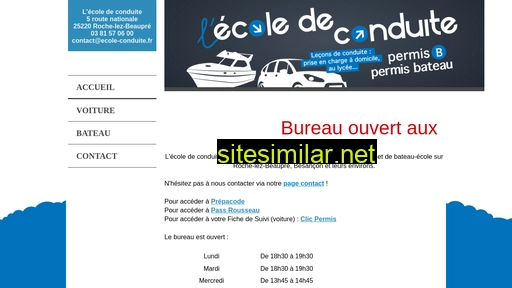 ecole-conduite.fr alternative sites