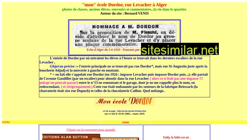 ecole-dordor.fr alternative sites