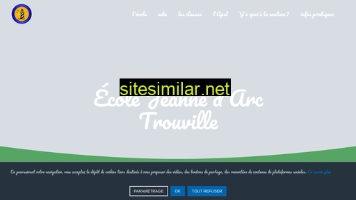 ecole-jeannedarc-trouville.fr alternative sites